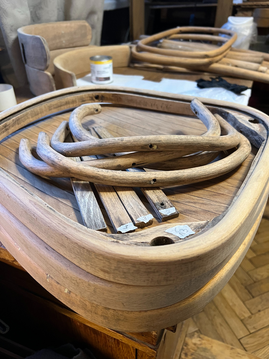 Деревянные стулья «Лигна» до покраски