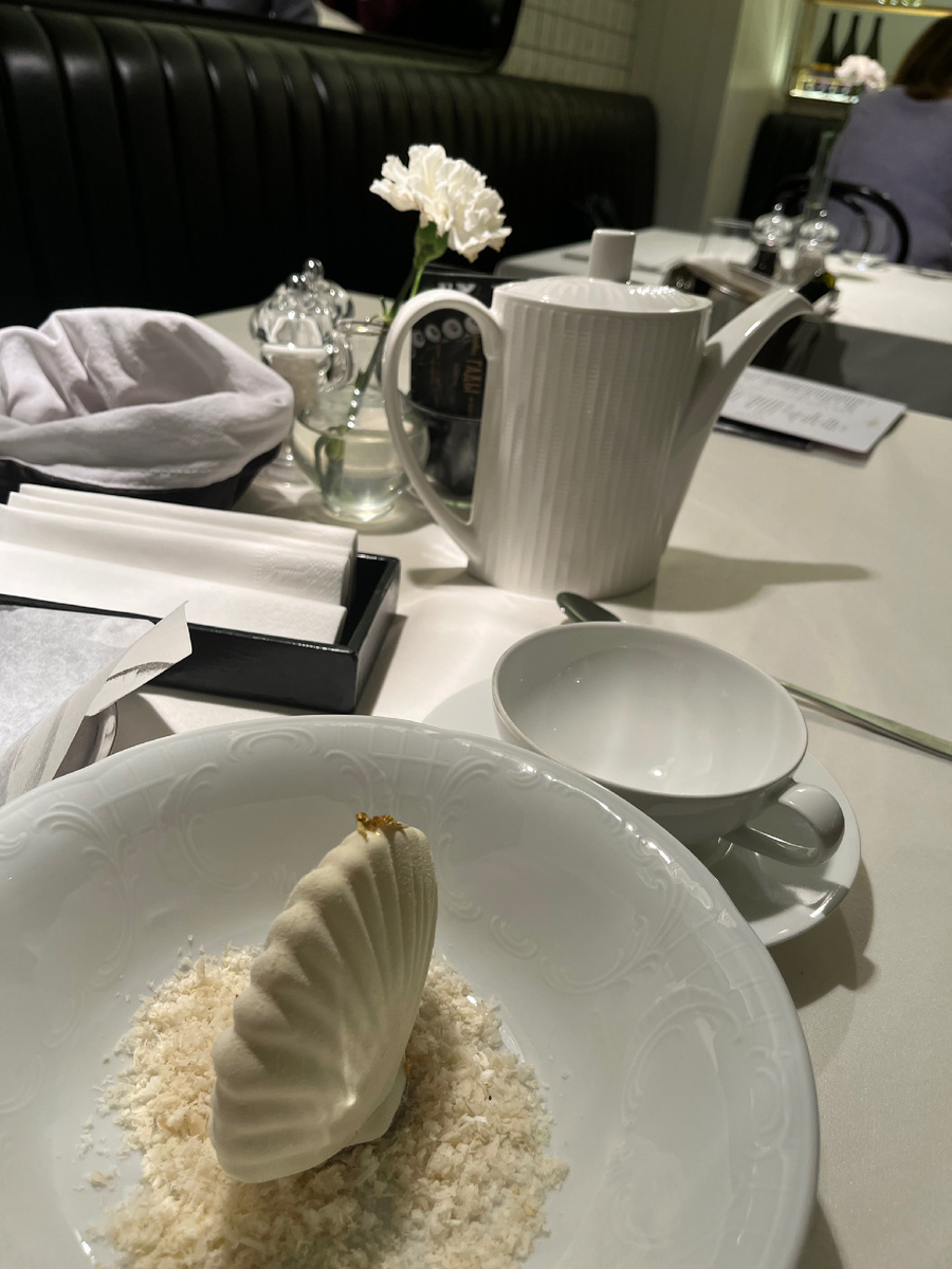 Ракушка на десерт