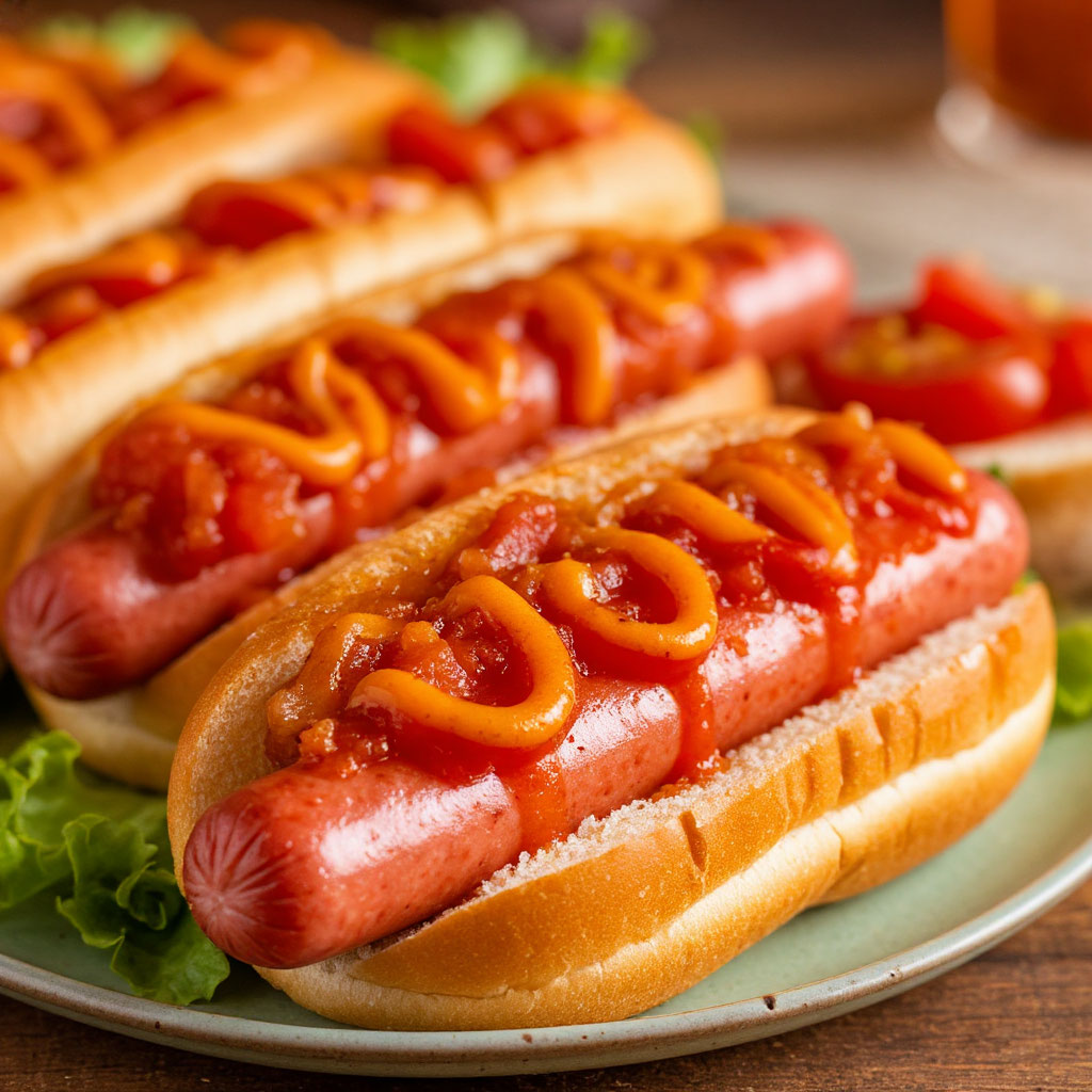 Классические домашние хот-доги 