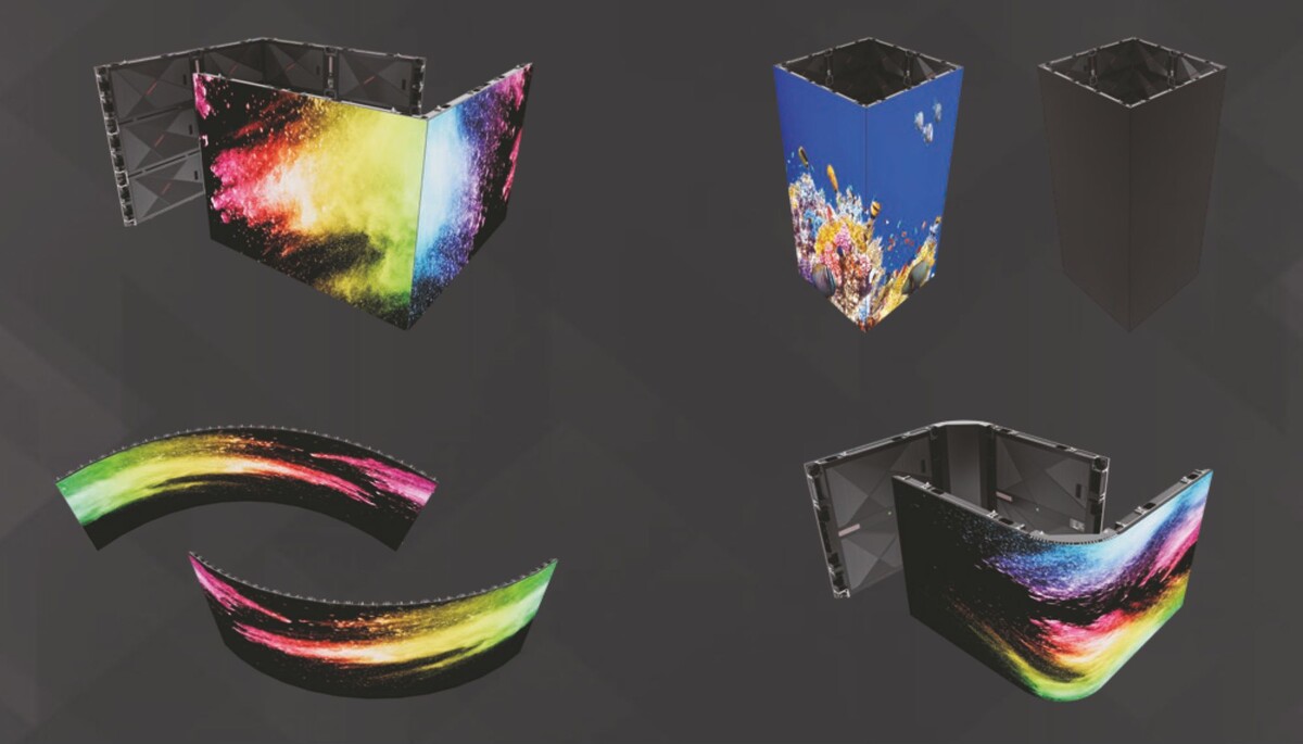 Возможные типы исполнения экранов с серией CDI