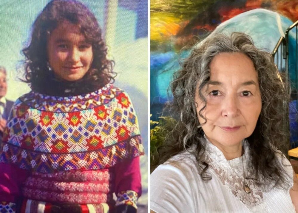    Слева — Ная Либерт в возрасте 14 лет, в этом возрасте ей принудительно установили внутриматочную спираль. Справа — Ная сегодня