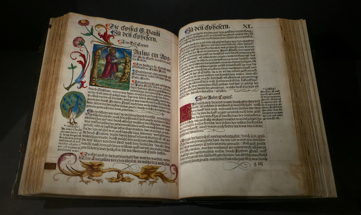 Новый Завет Якоба Вельзера и Эрентрауд Тамер (Библия Лютера), Нюрнберг, 1523/1529