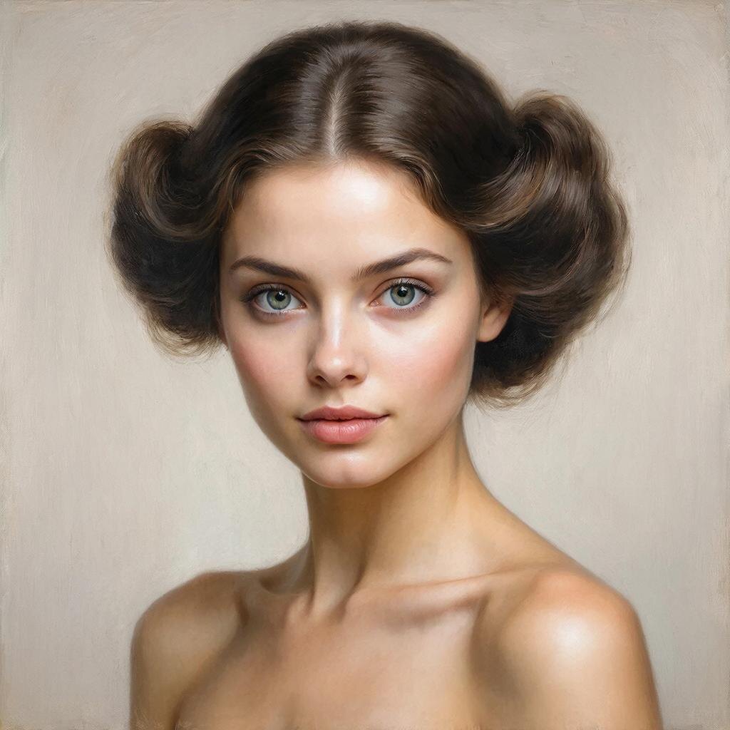 Умный ИИ так представляет красавицу. Разбирается...