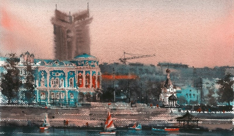 Художник Роман Баянов: «Очень много сюжетов и идей дарят путешествия»