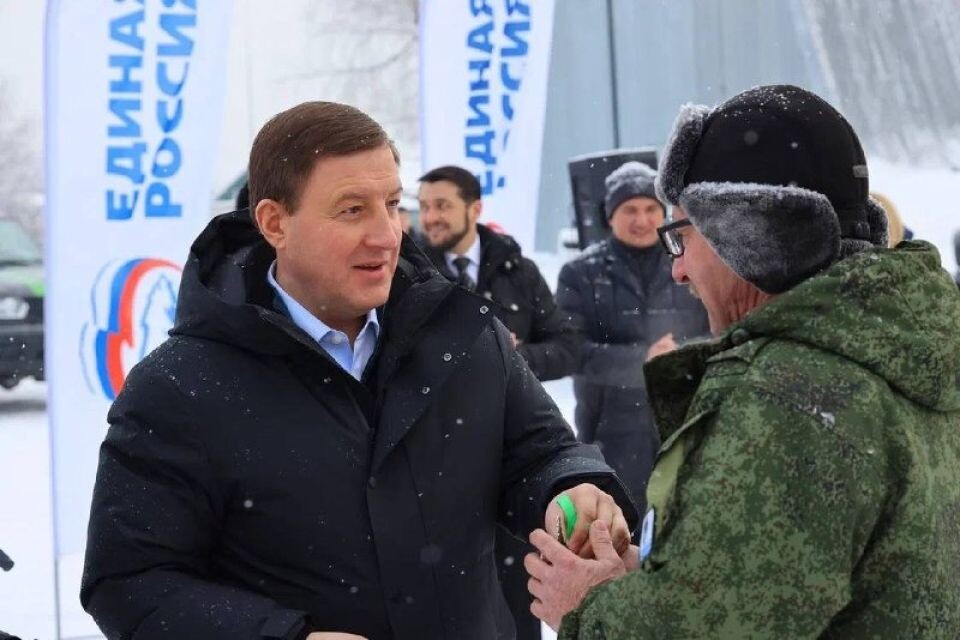    Передача новой техники Центру беспилотной авиации при Авиалесоохране Республики Алтай. Источник: t.me/turchak_andrey