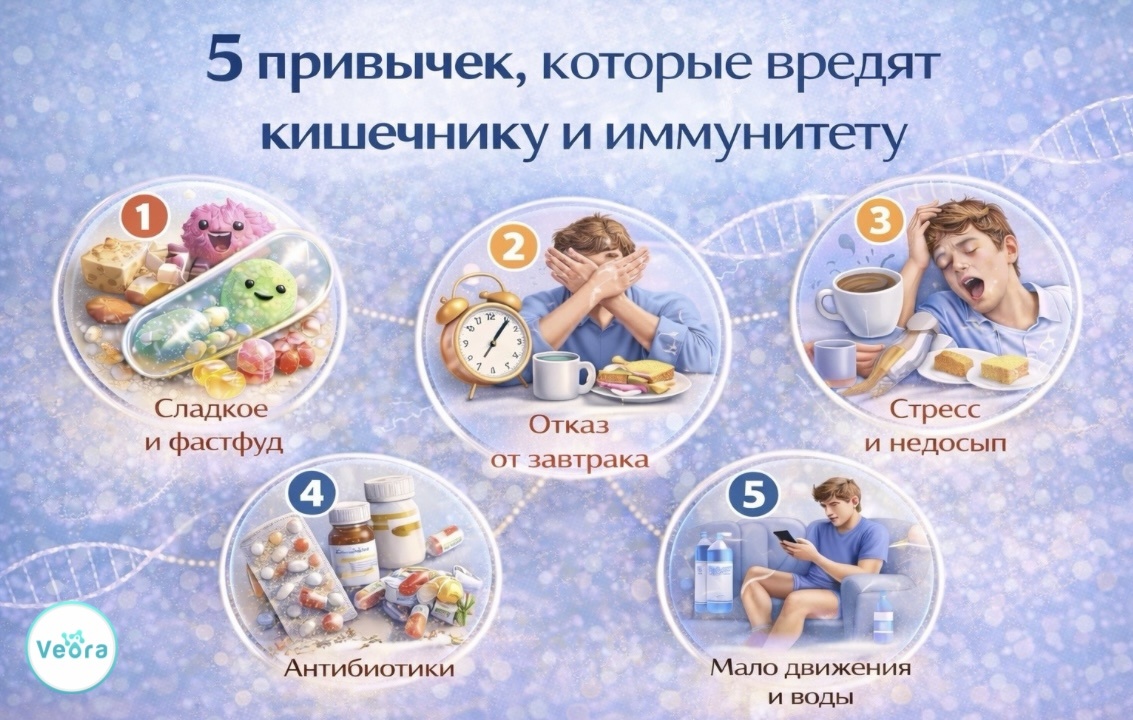 Мы говорим о здоровье без сложных медицинских терминов , без запугивания — с опорой на науку и практику. Veora — здоровье для всей семьи.