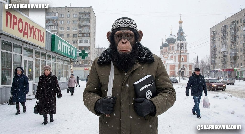 Чуркистан Ваххабиты 🐵🐒🏴‍☠️