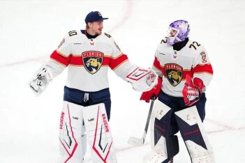 Miami Herald: Тарасов выдаёт статистику лучше Бобровского, но роли вратарей не изменятся