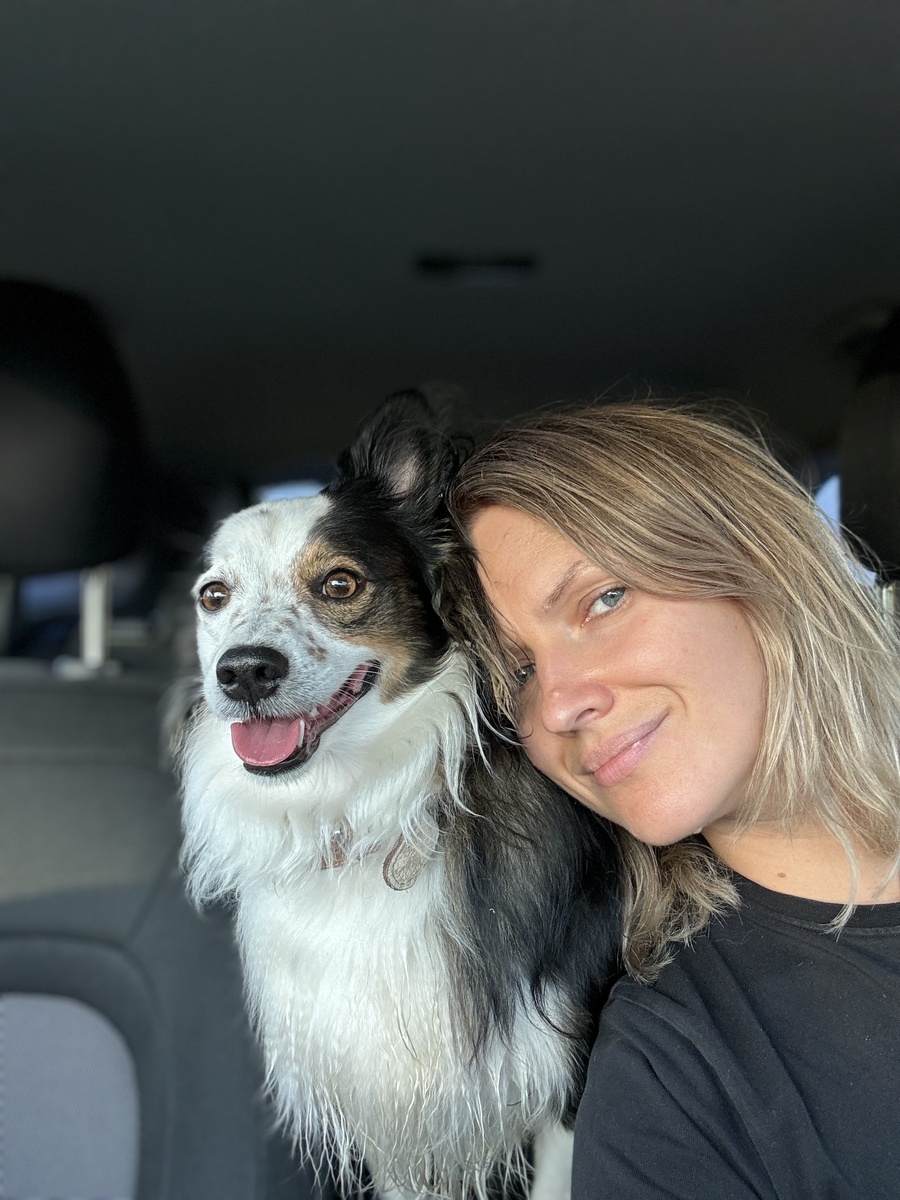 Наталья и ее верный друг Чили