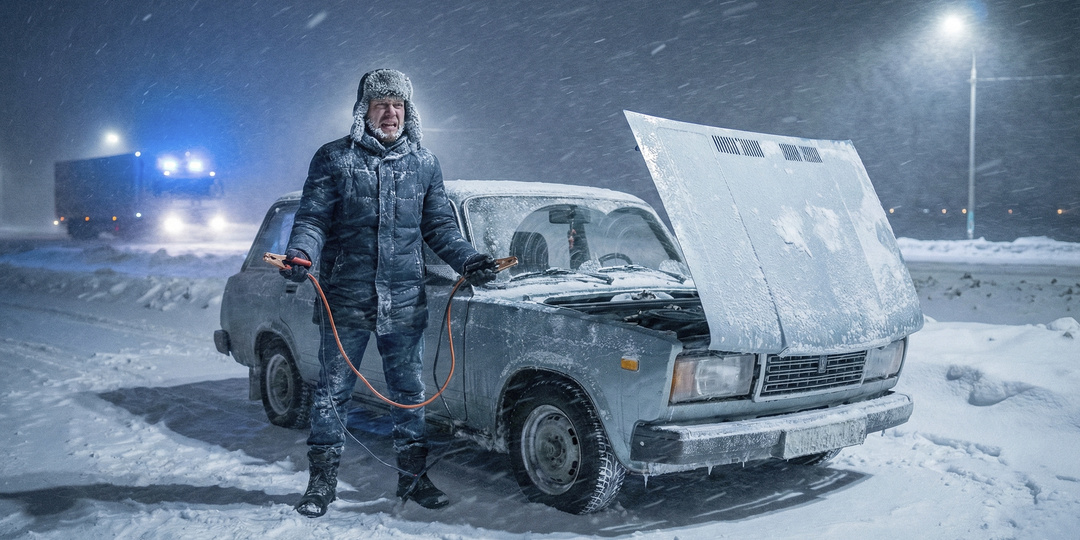 Перестаньте таскать АКБ домой! Рассказываю, как реально завестись в любой мороз без танцев с бубном