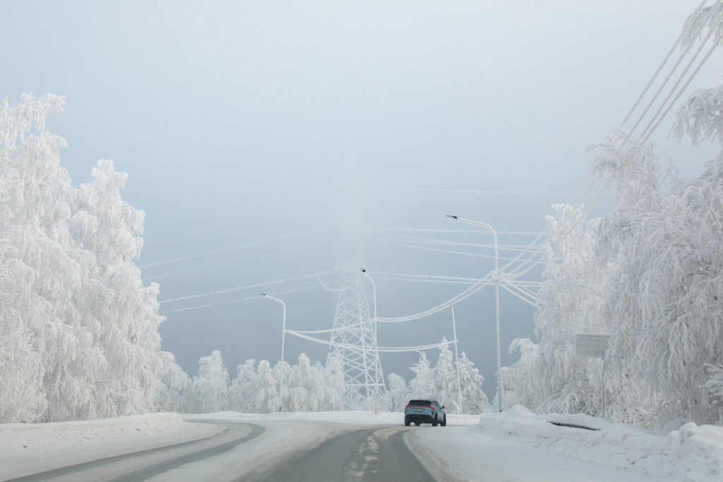    В Югре будут хозяйничать мороз до -45°С и сильный снег в ближайшие выходные