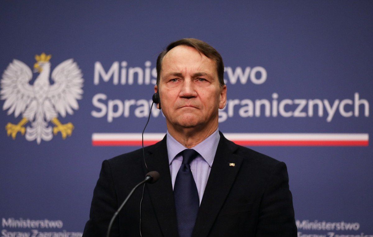    Министр иностранных дел Польши Радослав Сикорский  Klaudia Radecka via Reuters Connect