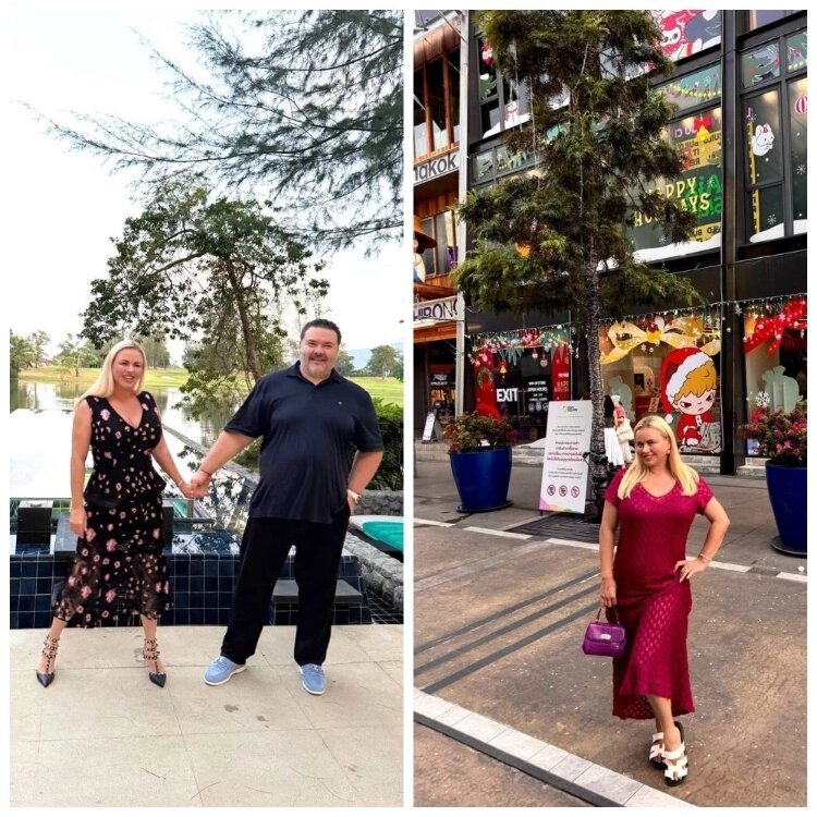 Анна Семенович с женихом в отпуске📷
