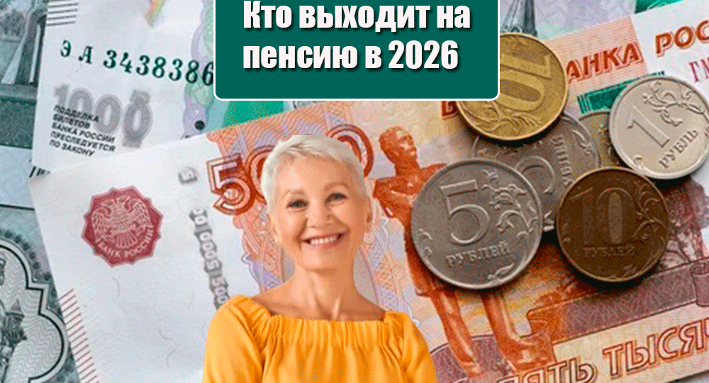 Кто выходит на пенсию в 2026 году