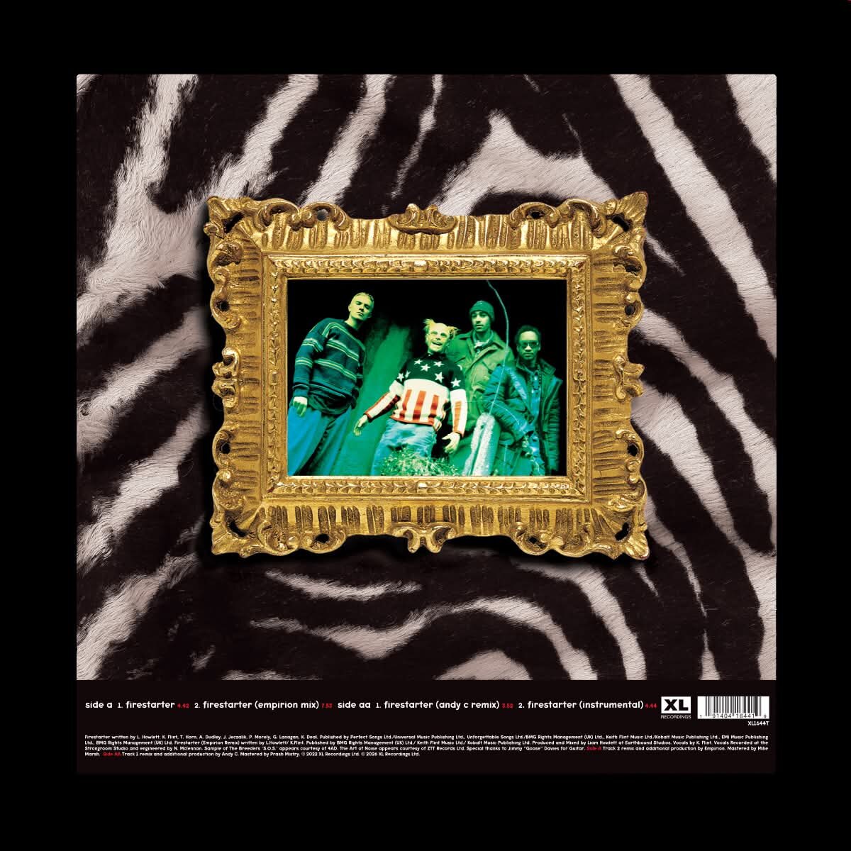 Задняя сторона конверта.