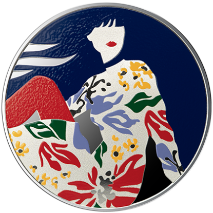 Латвия 5 евро 2023 Рижская мода