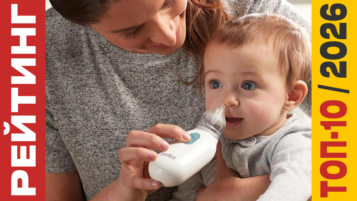 ТОП-10 Назальных аспираторов 2026 года: Рейтинг лучших моделей