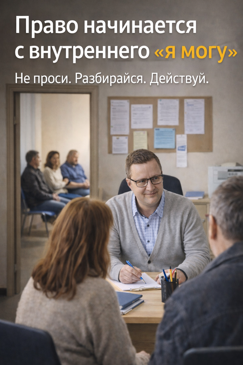 Человека ломает не отказ. Человека ломает уверенность, что он не имеет права возразить.
