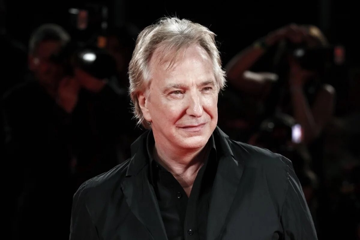    Вдова сыгравшего Снегга актера Рикмана рассказала о его последних месяцах