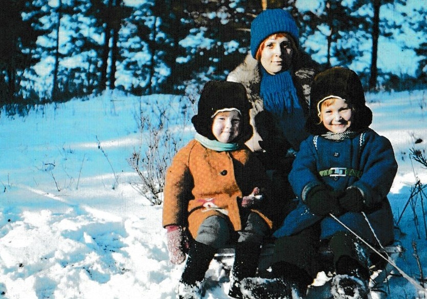 Мы с мамой Екатериной.