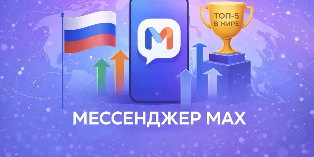 MAX вошел в пятерку самых быстроразвивающихся сервисов мира