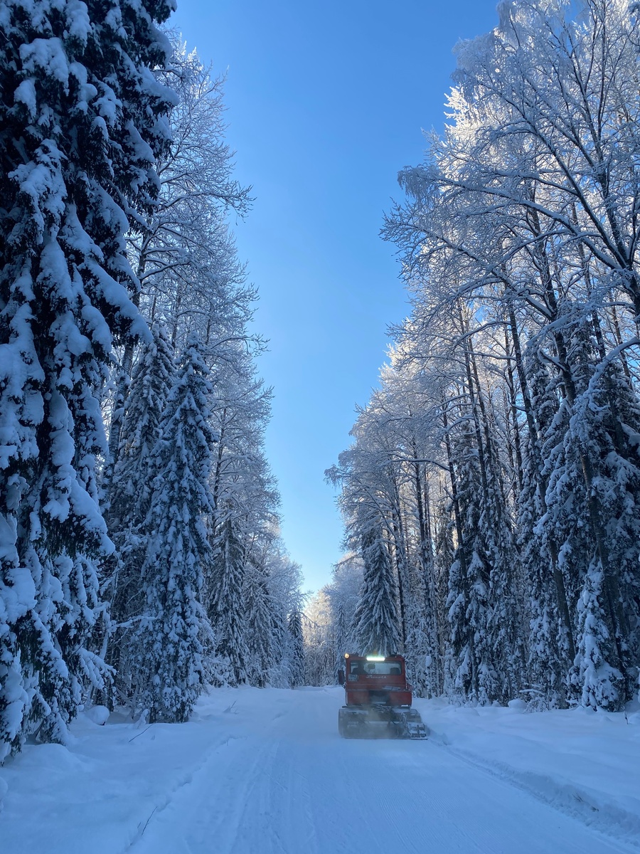    Трассу «Фонтаны» готовят к Карельскому лыжному марафону© Трасса Фонтаны Петрозаводск / VK