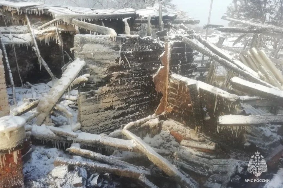    Трагедия произошла ночью в поселке Степановка Пресс-служба МЧС России по Томской области