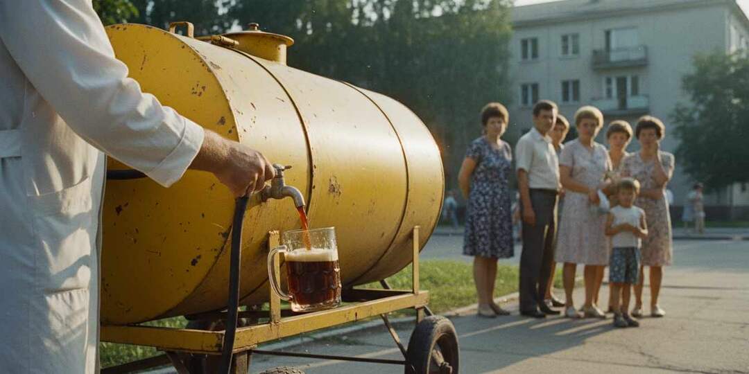Почему квас из советской бочки был вкуснее любого современного напитка и что на самом деле скрывалось внутри цистерны