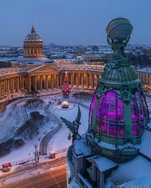 Фото: Санкт-Петербург зимой, pinterest.com