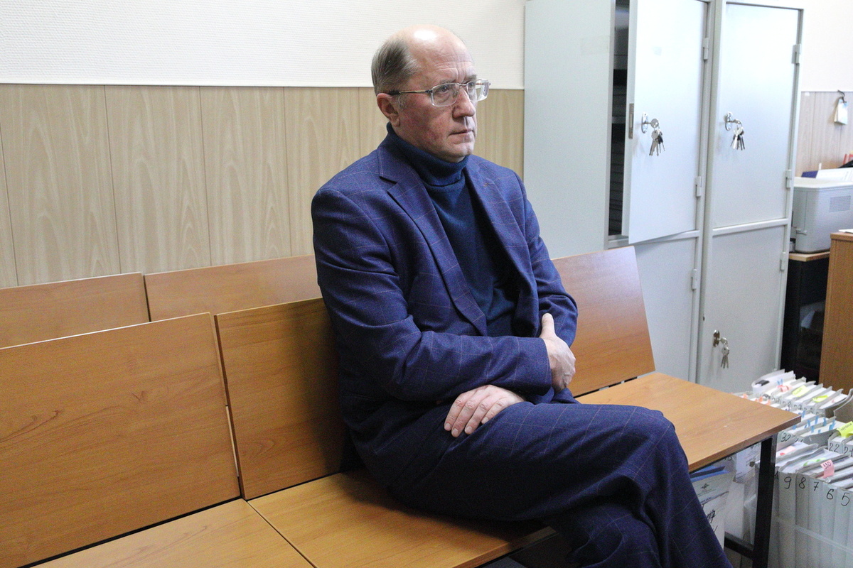 Олег Фадеенко на заседании суда по избранию меры пресечения в декабре 2024 года / Фото: ЗАКС.Ру