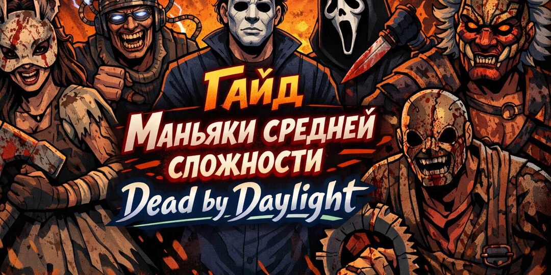 Гайд маньякам средней сложности в Dead by Daylight