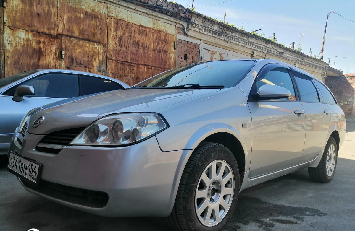 Ниссан примера 2002г. 2 литра вариатор