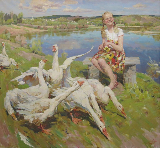 Художник Олег Тяняев