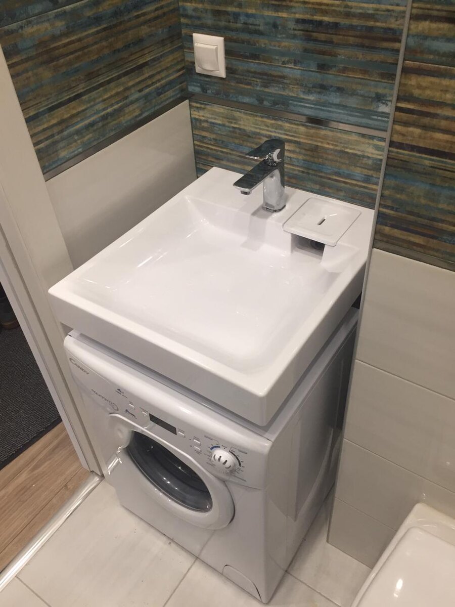 Candy Aquamatic AQUA 114D2-07 с раковиной Марго