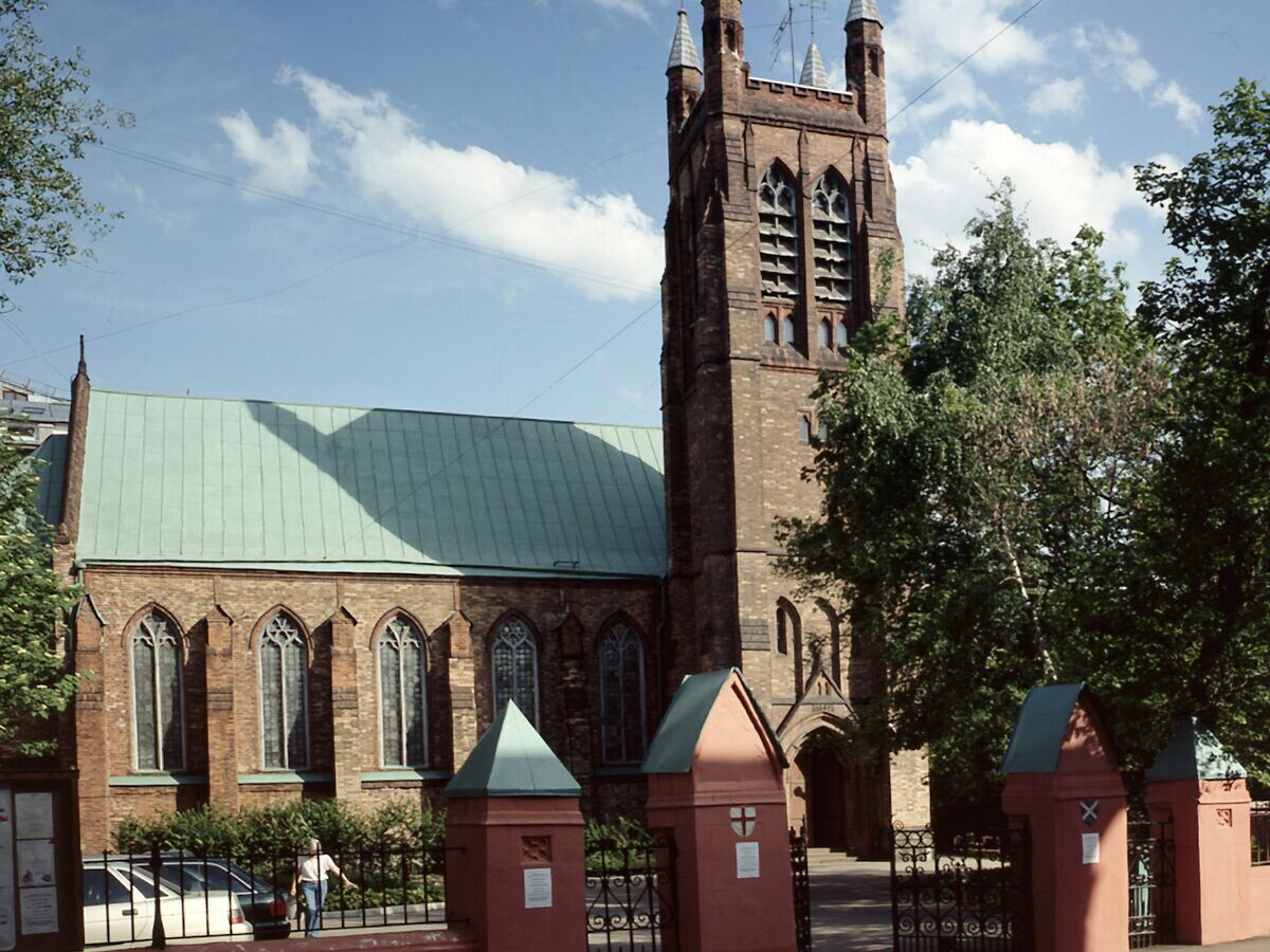    Англиканская церковь Святого Андрея в Вознесенском переулке в Москве | © РИА Новости / Юрий Артамонов