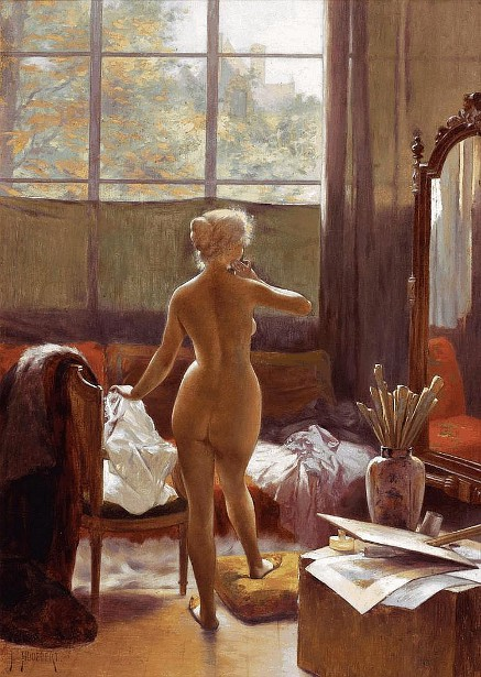 Модель художника – Ева