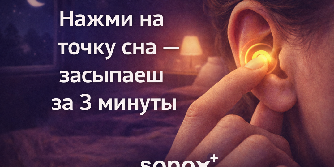 Оказалось, на ухе есть «кнопка сна»: простой самомассаж, который помогает уснуть без таблеток и тревоги. Попробуйте уже сейчас!