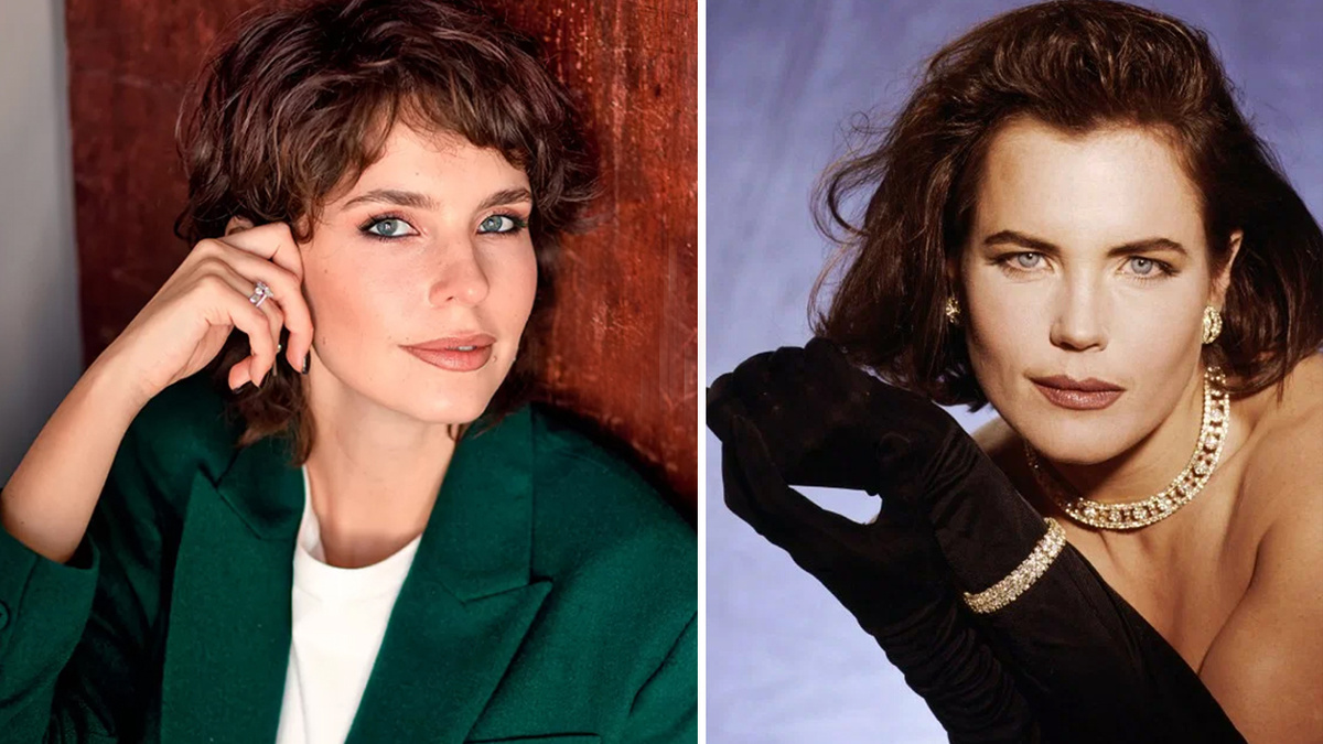 Елизавета Моряк. Справа Элизабет Макговерн