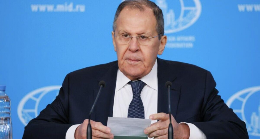    Министр иностранных дел России Сергей Лавров на пресс-конференции по итогам деятельности российской дипломатии в 2025 году | © Фото : МИД России