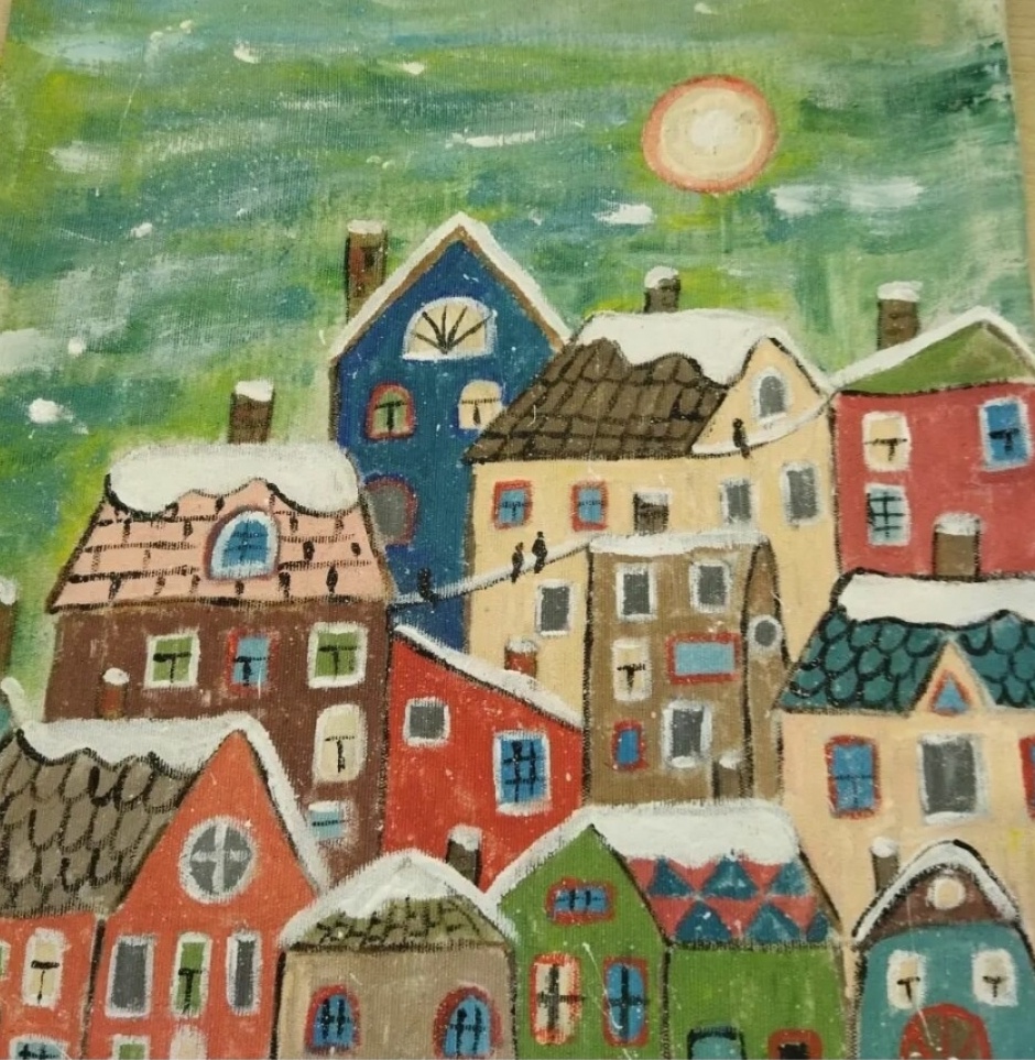 Мой рисунок на шоппере