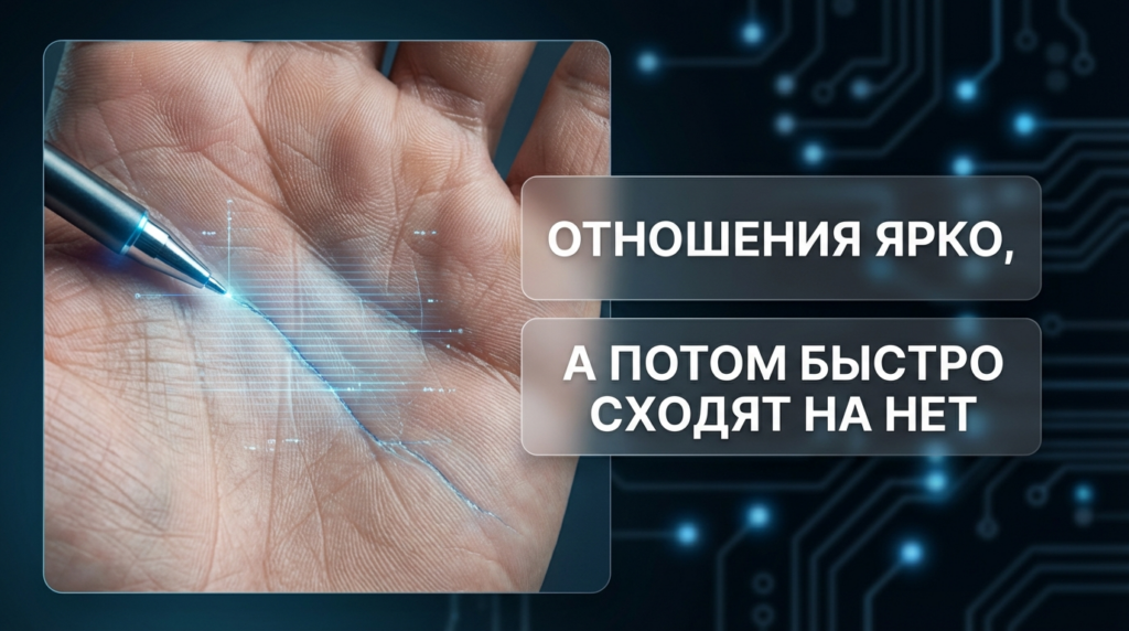    Расположение линии брака на руке и ее трактовка в хиромантии admin
