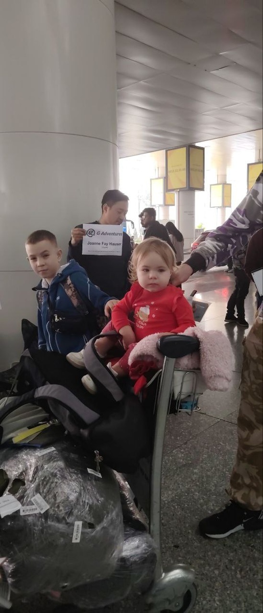 Ждем свой трансфер. 