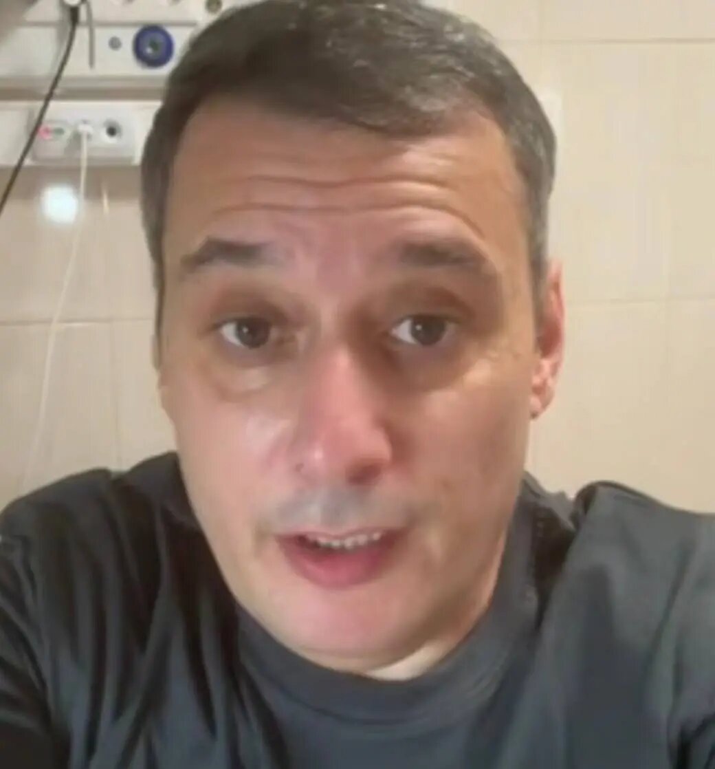    Александр Хинштейн. Фото: кадр видео из telegram-канала Александра Хинштейна