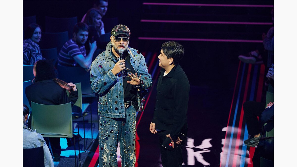 Филипп Киркоров и Азамат Мусагалиев. Фото: ТВЦ