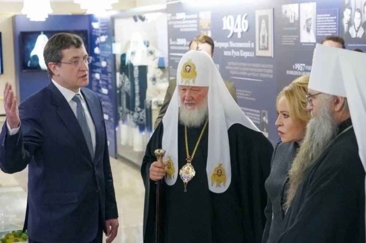    Губернатор Никитин представил Валентине Матвиенко нижегородскую выставку