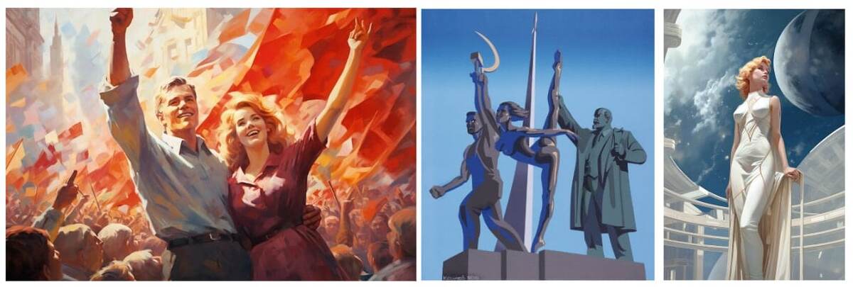 красное + синее + белое новой эпохи = пурпур евразийского величия