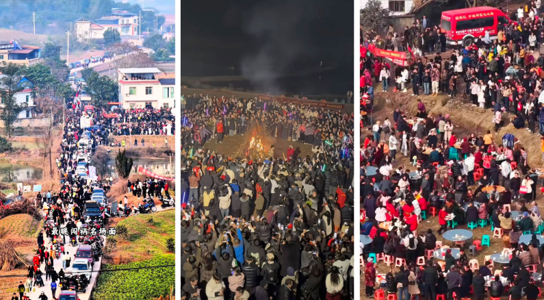 У ее дома собралась ВОТ ТАКАЯ толпа, даже стульчики им подогнали