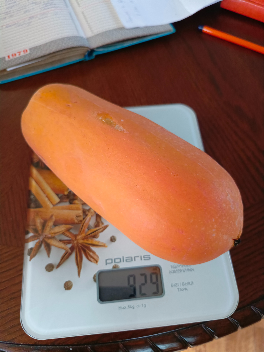 Красив плод папайи.