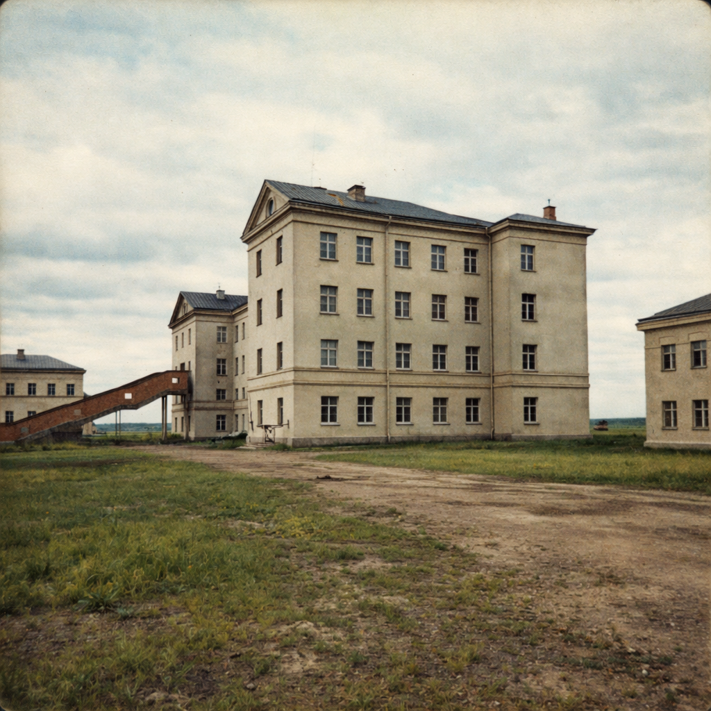 Хальмер-Ю панельные дома шахта 1980-е годы