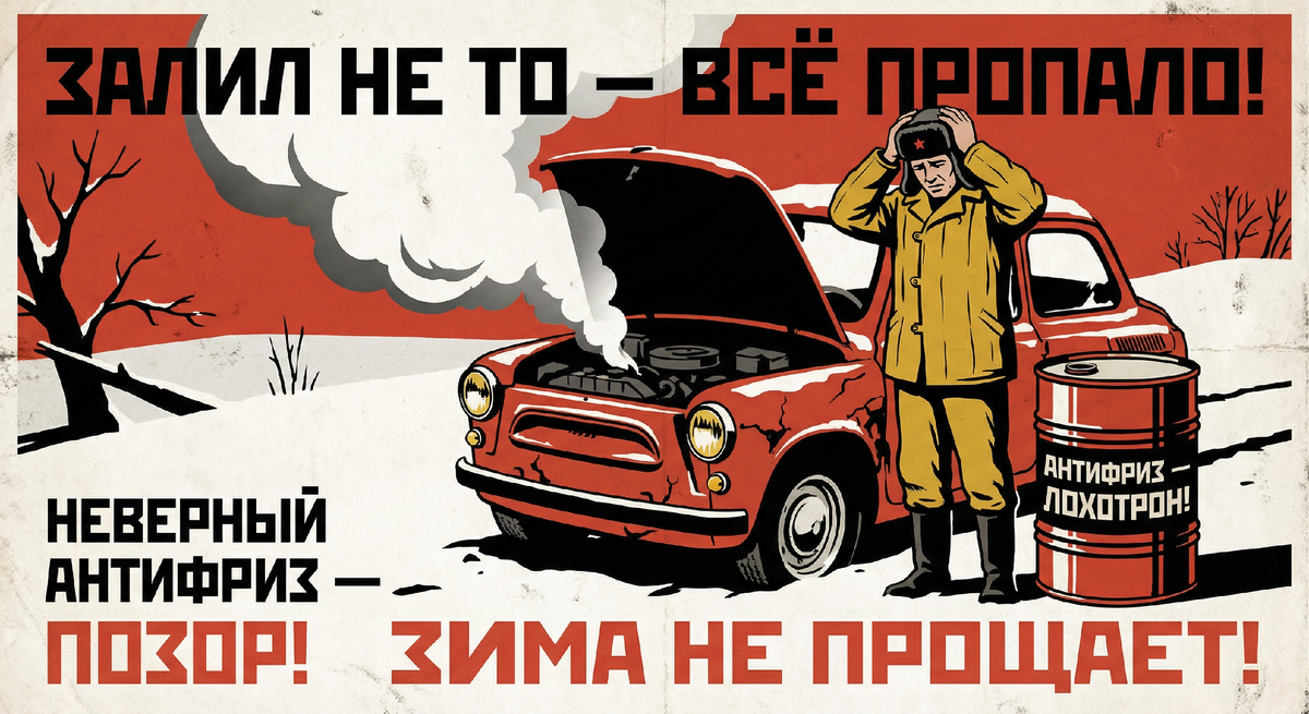 Антифриз ошибок не прощает